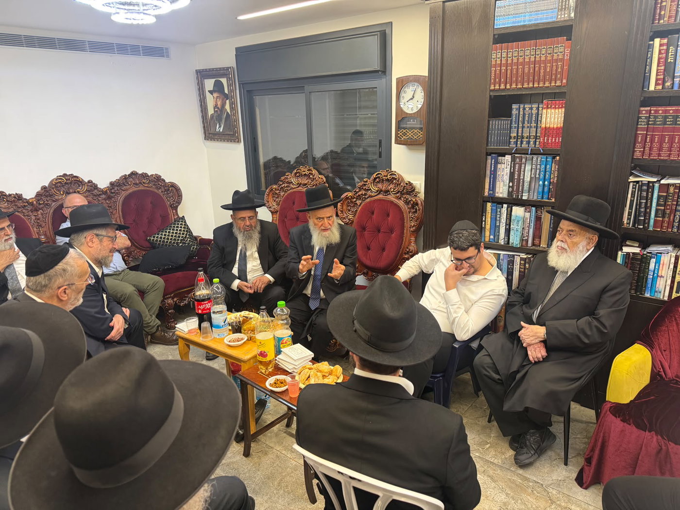 ניחום אבלים אצל משפחת כהן