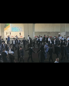 כביש גהה נחסם: כמה עשרות רצ"פניקים יצאו למחאה נגד מעצר תלמידי ישיבות