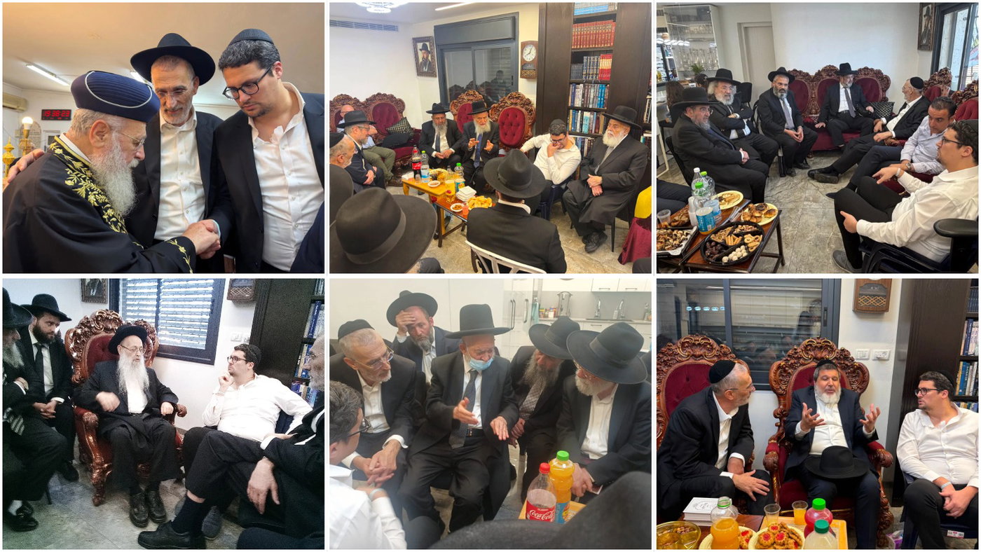 ניחום אבלים אצל משפחת כהן