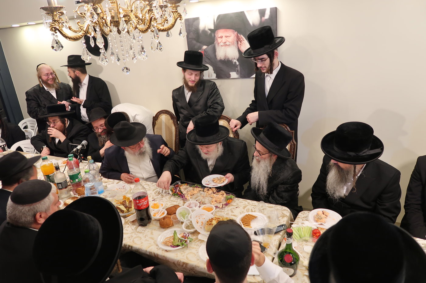 התוועדות חודש אלול בקרית הרצוג