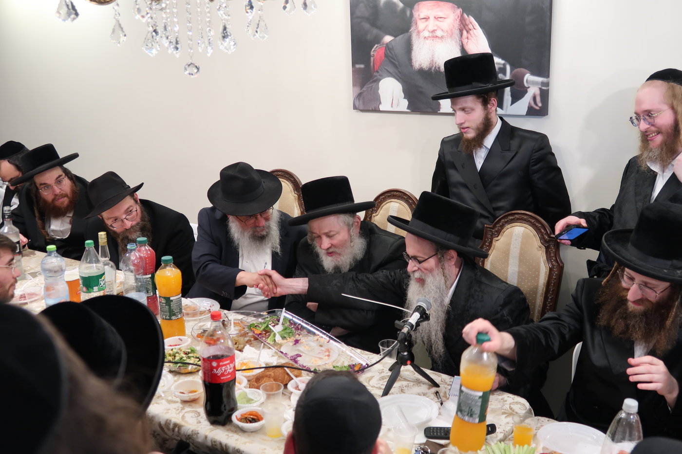 התוועדות חודש אלול בקרית הרצוג