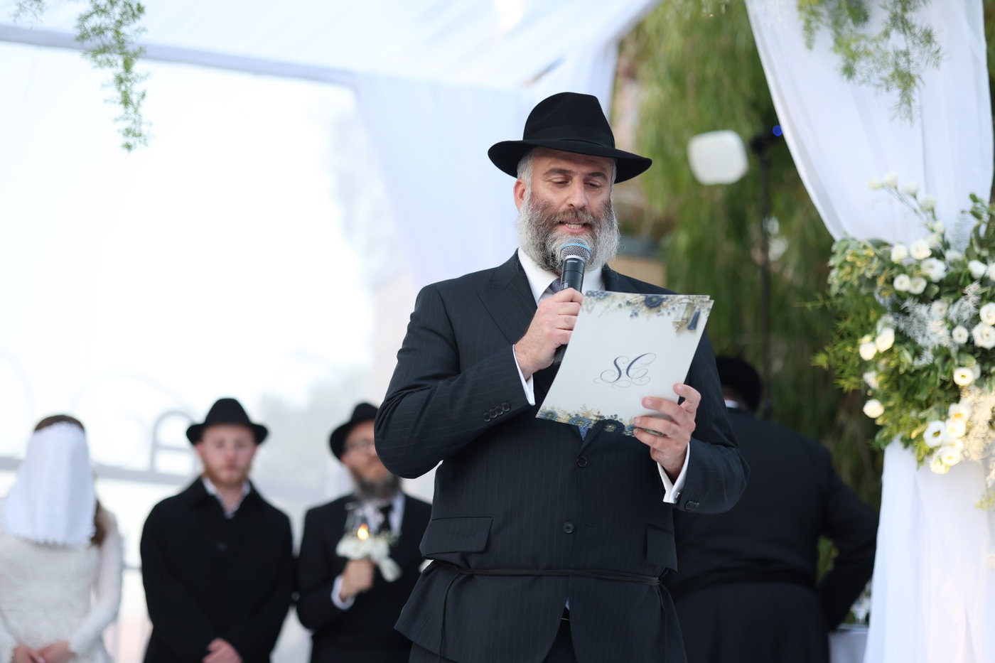 חתונת בתו של שליח חב"ד בסביון הרב שמואל ביסטריצקי