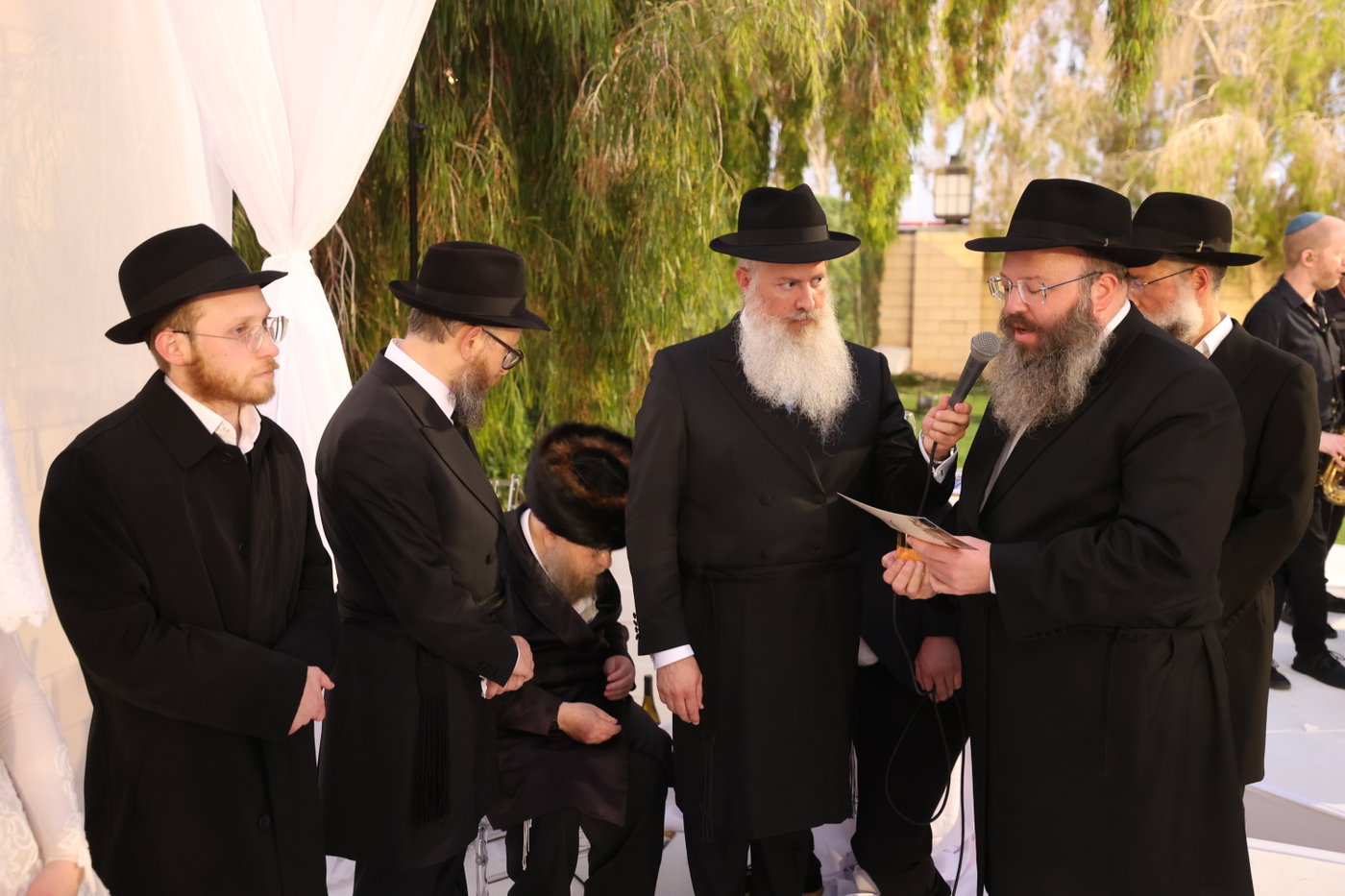 חתונת בתו של שליח חב"ד בסביון הרב שמואל ביסטריצקי