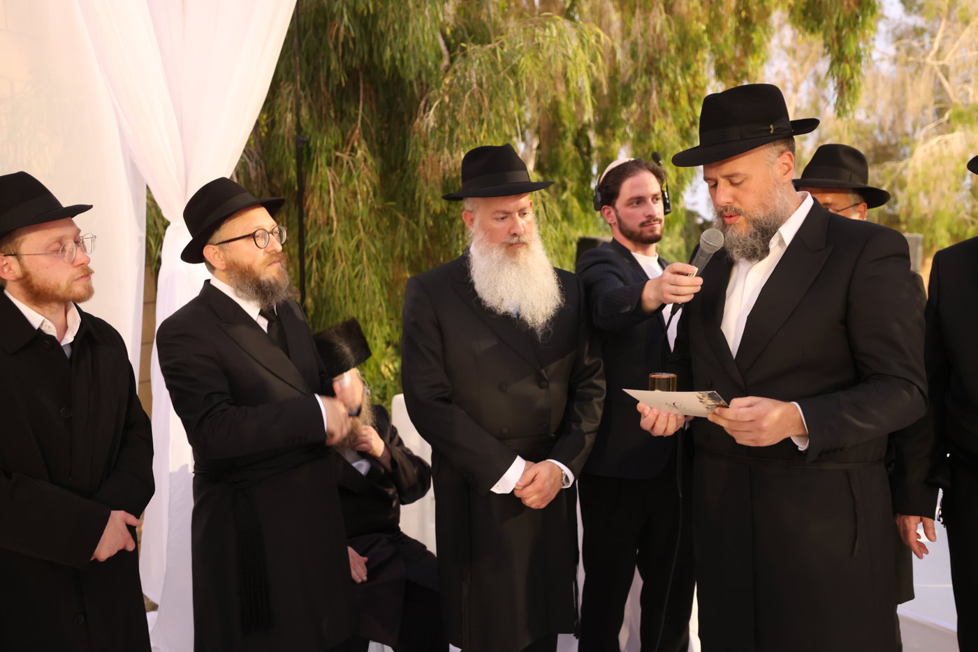 חתונת בתו של שליח חב"ד בסביון הרב שמואל ביסטריצקי
