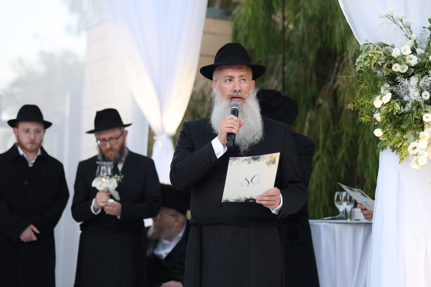חתונת בתו של שליח חב"ד בסביון הרב שמואל ביסטריצקי