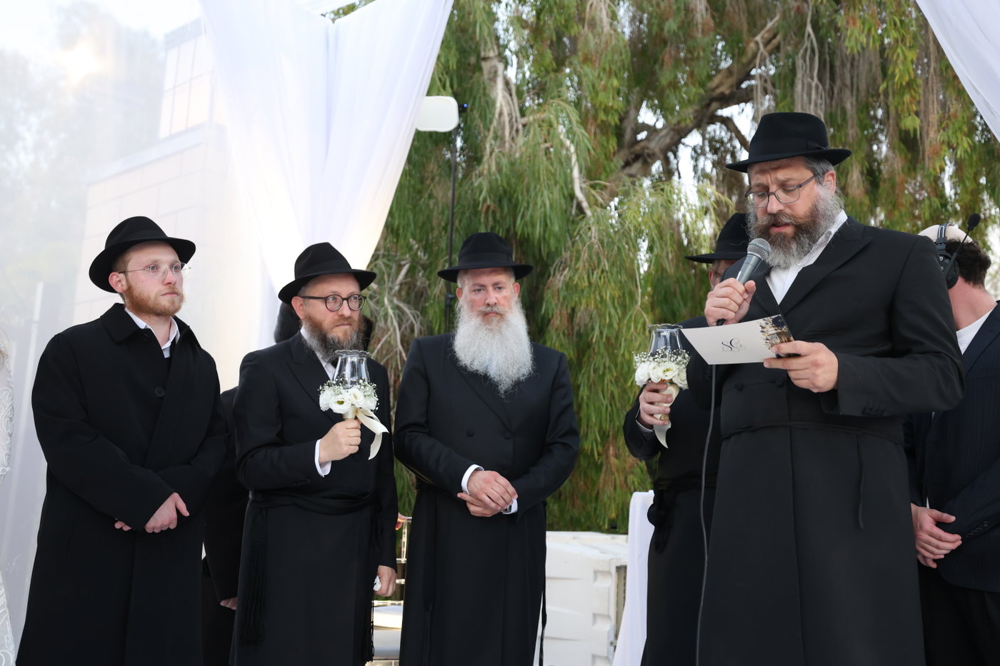 חתונת בתו של שליח חב"ד בסביון הרב שמואל ביסטריצקי