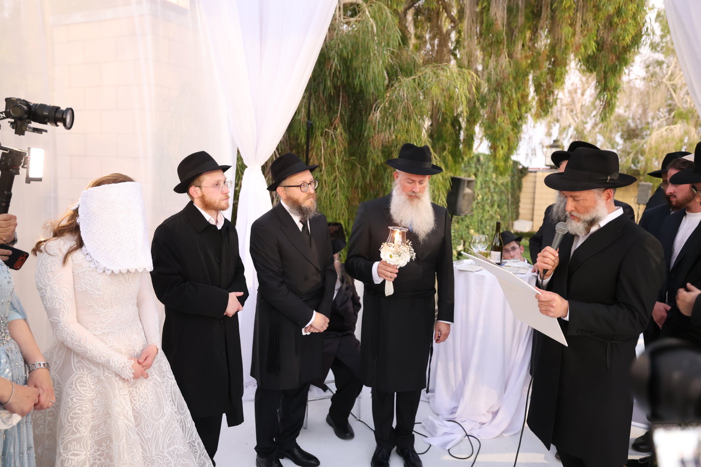 חתונת בתו של שליח חב"ד בסביון הרב שמואל ביסטריצקי