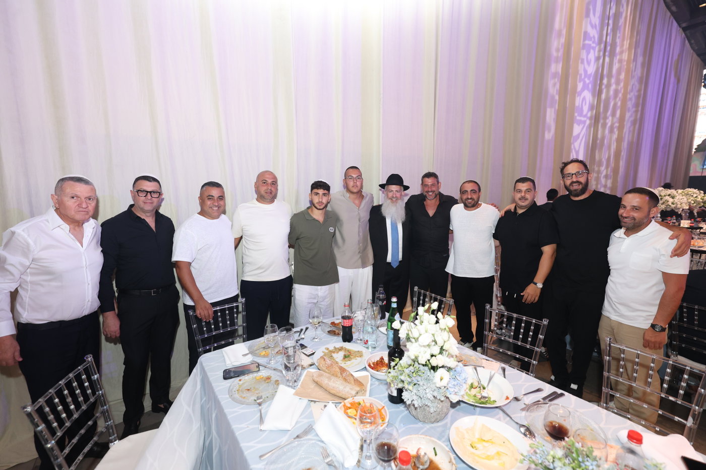 חתונת בתו של שליח חב"ד בסביון הרב שמואל ביסטריצקי