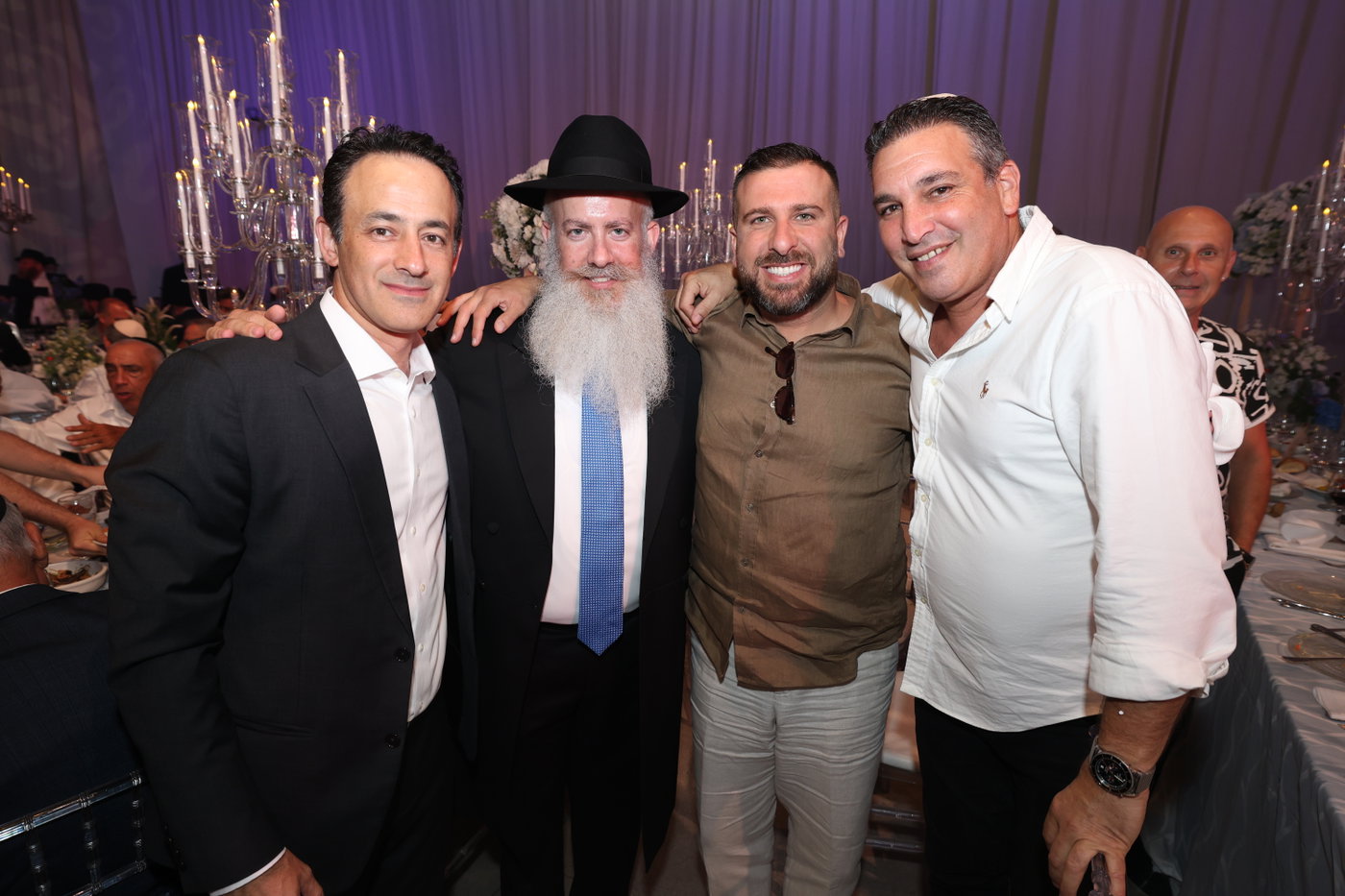 חתונת בתו של שליח חב"ד בסביון הרב שמואל ביסטריצקי