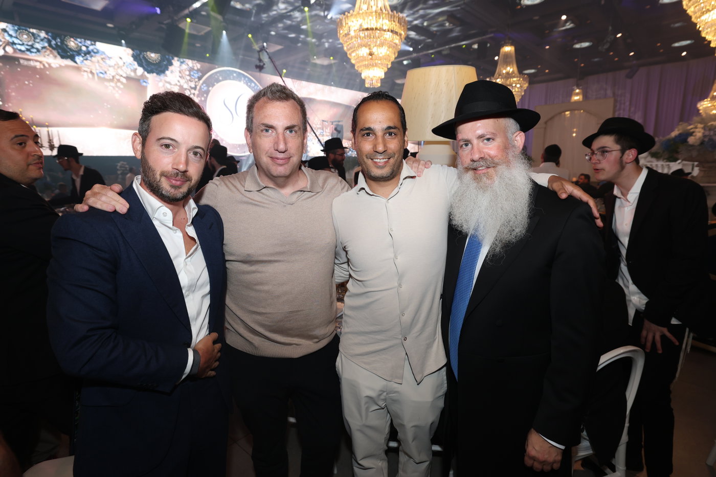 חתונת בתו של שליח חב"ד בסביון הרב שמואל ביסטריצקי