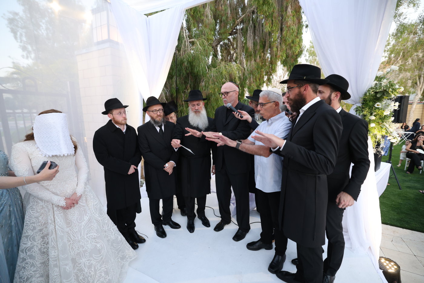 חתונת בתו של שליח חב"ד בסביון הרב שמואל ביסטריצקי