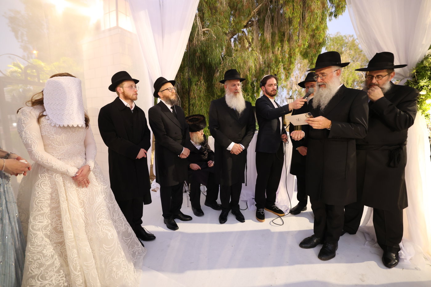 חתונת בתו של שליח חב"ד בסביון הרב שמואל ביסטריצקי