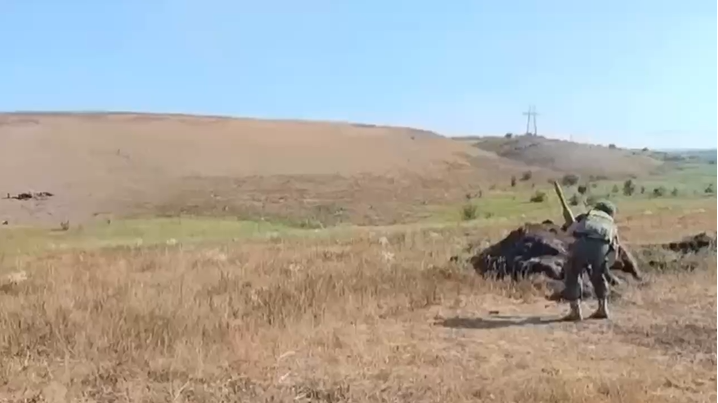לחץ על ההדק: חייל רוסי שיגר על עצמו אר.פי.ג'י