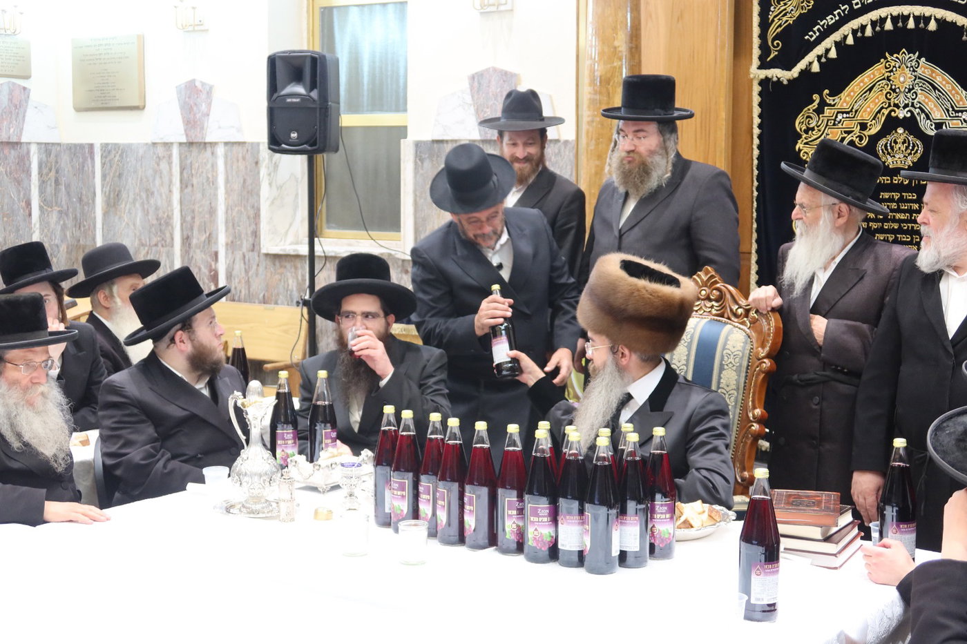 טיש הילולה של הרבי מסאדיגורה