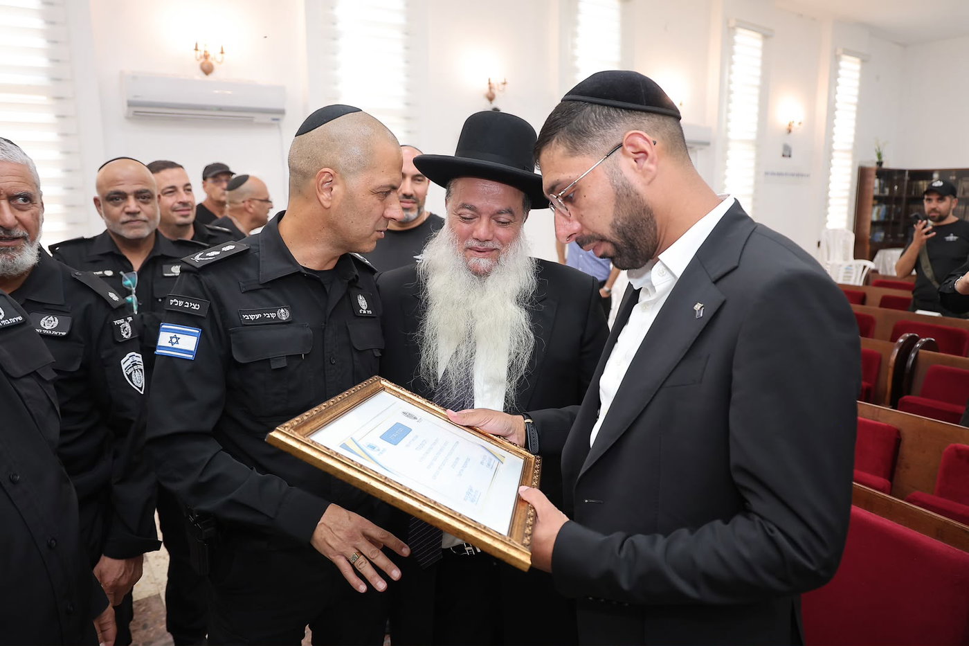 כנס הסליחות במכללה למקצועות הכליאה עם הרב יגאל כהן
