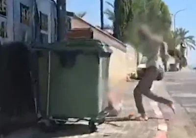 זוועה בצפון: דוד הכה את אחיינו בן ה-7, בעט בו והשליך אותו לפח האשפה | תיעוד
