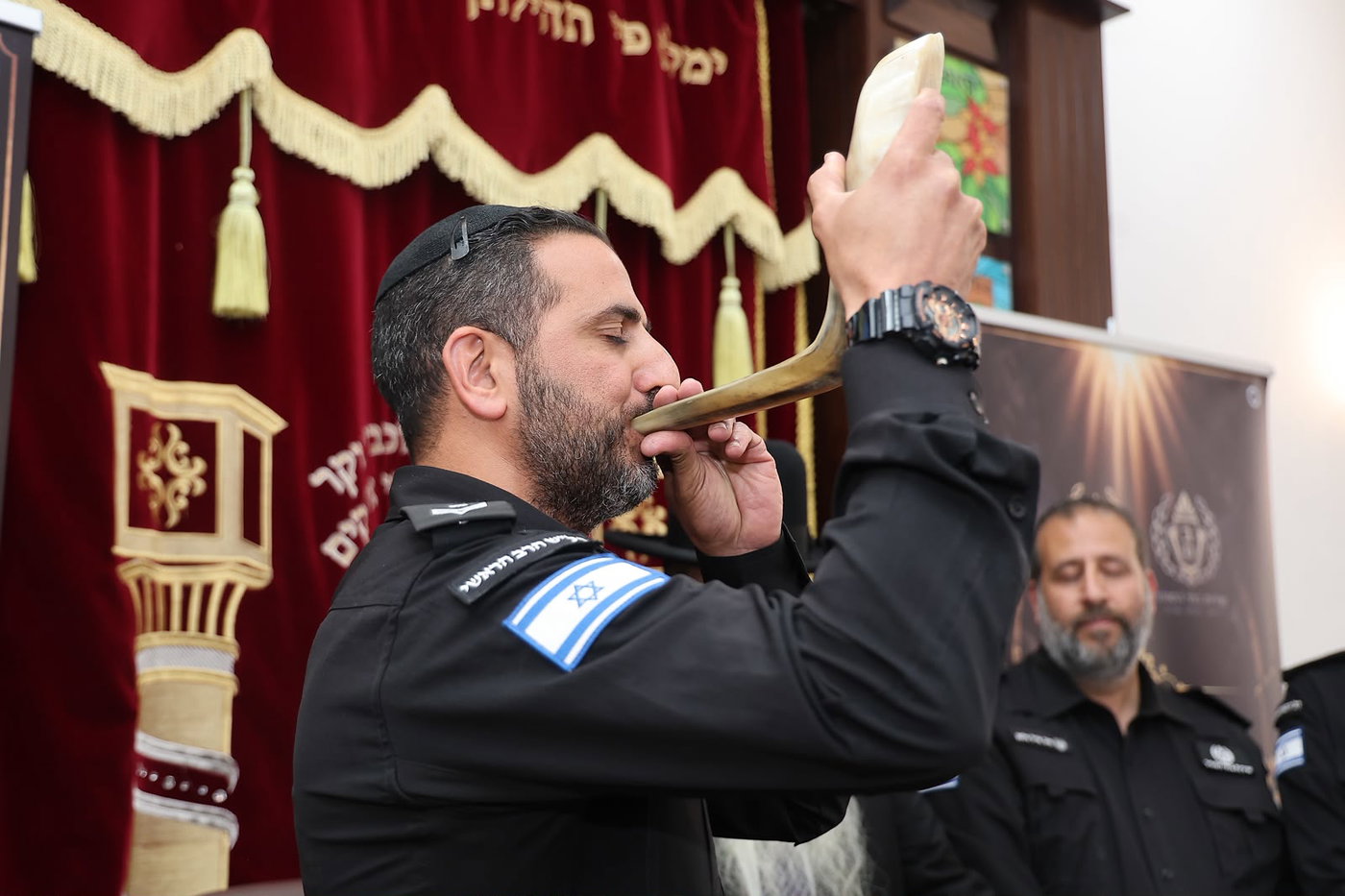 כנס הסליחות במכללה למקצועות הכליאה עם הרב יגאל כהן