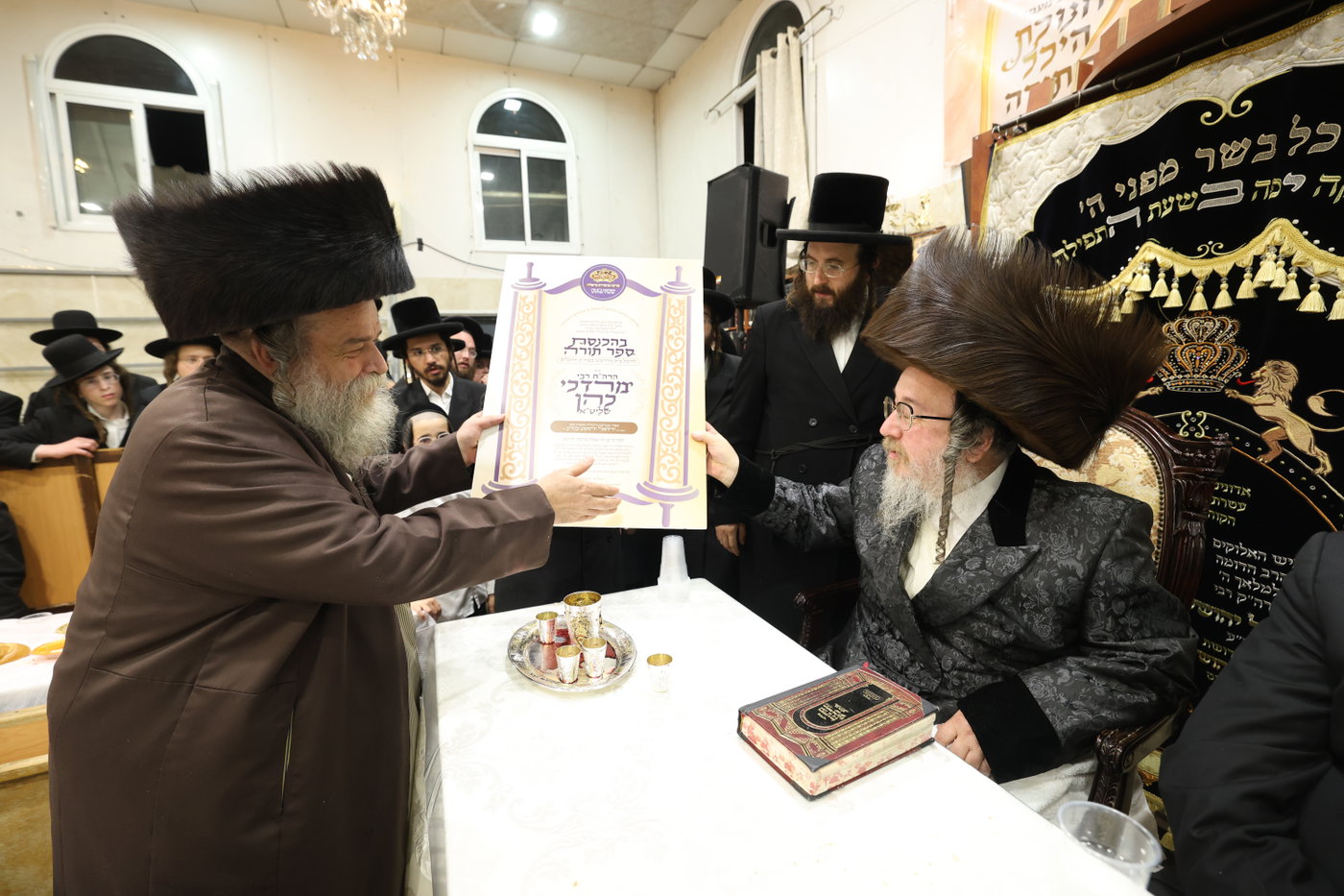 הכנסת ס"ת וחנוכת הבית בביאלה ב"ב בירושלים