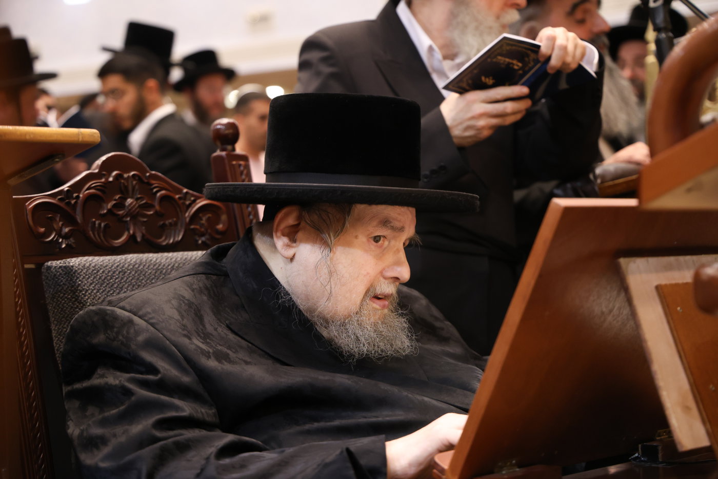 הגר"י יוסף והגרי"ד גרוסמן בבעלזא