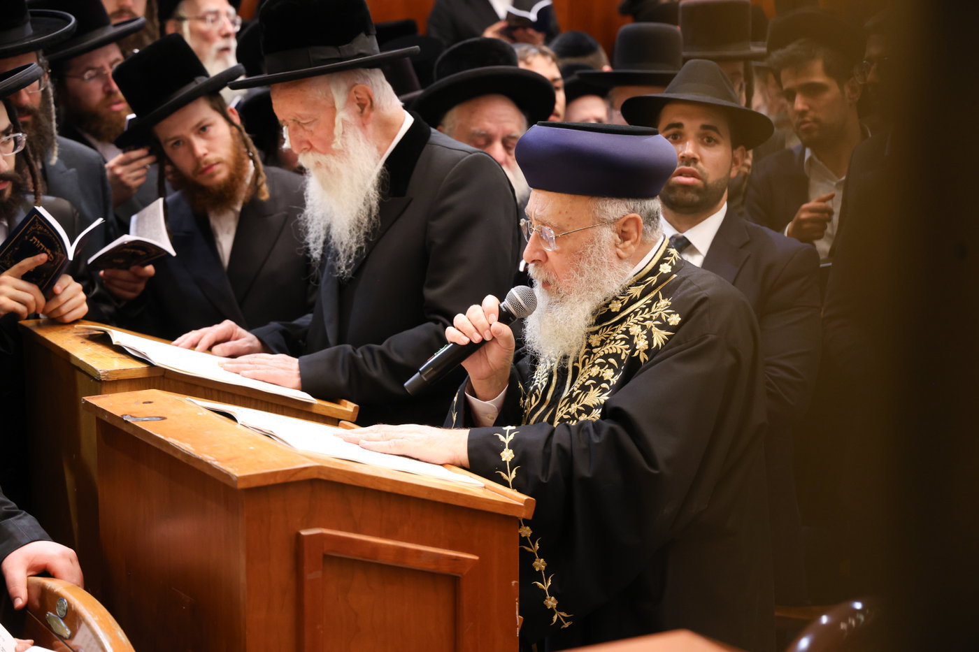 הגר"י יוסף והגרי"ד גרוסמן בבעלזא