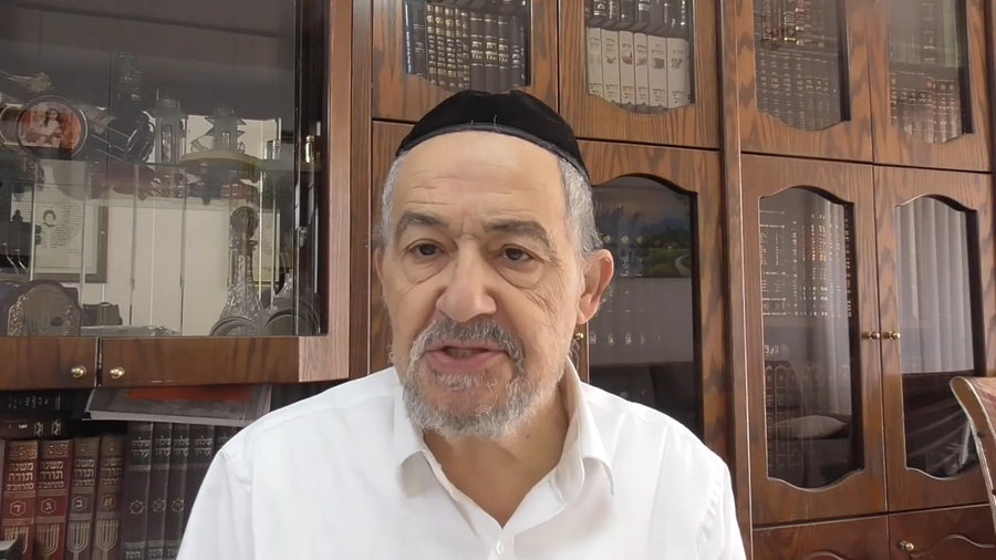 הרב מיכאל שושן עם וורט במרוקאית לפרשת כי תבוא
