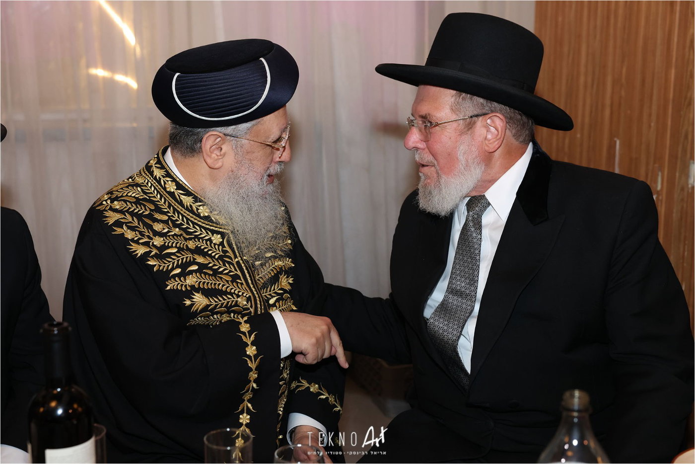 חבר הכנסת החרדי חיתן את בתו עם הבחור מ'חברון'; הברנז'ה התייצבה | תיעוד