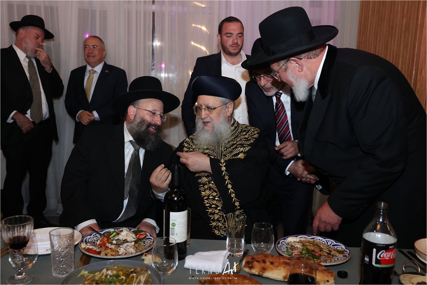 חבר הכנסת החרדי חיתן את בתו עם הבחור מ'חברון'; הברנז'ה התייצבה | תיעוד