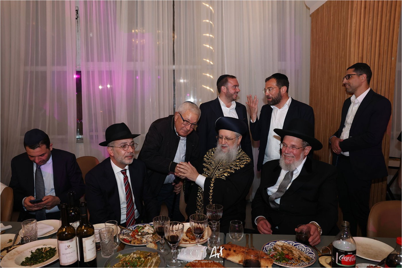 חבר הכנסת החרדי חיתן את בתו עם הבחור מ'חברון'; הברנז'ה התייצבה | תיעוד