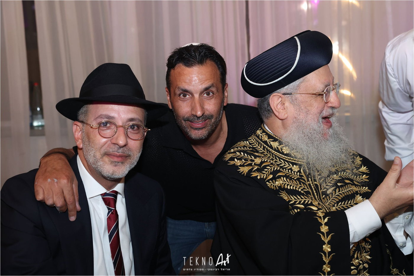 חבר הכנסת החרדי חיתן את בתו עם הבחור מ'חברון'; הברנז'ה התייצבה | תיעוד