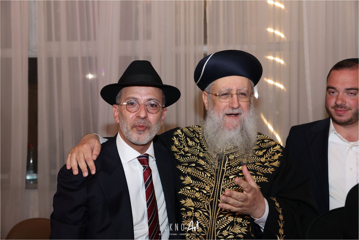 חבר הכנסת החרדי חיתן את בתו עם הבחור מ'חברון'; הברנז'ה התייצבה | תיעוד