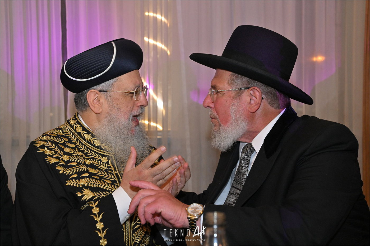 חבר הכנסת החרדי חיתן את בתו עם הבחור מ'חברון'; הברנז'ה התייצבה | תיעוד