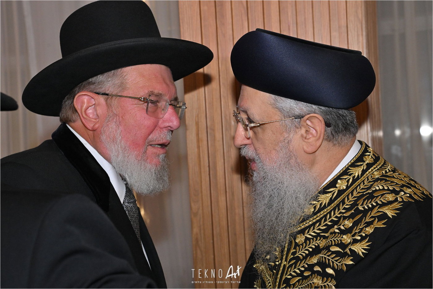 חבר הכנסת החרדי חיתן את בתו עם הבחור מ'חברון'; הברנז'ה התייצבה | תיעוד