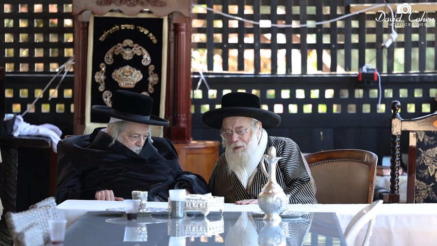 האחים האדמו"רים מתולדות אברהם יצחק ותולדות אהרן