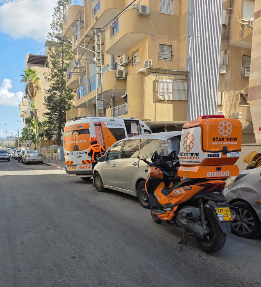 זירת הנפילה בבני ברק