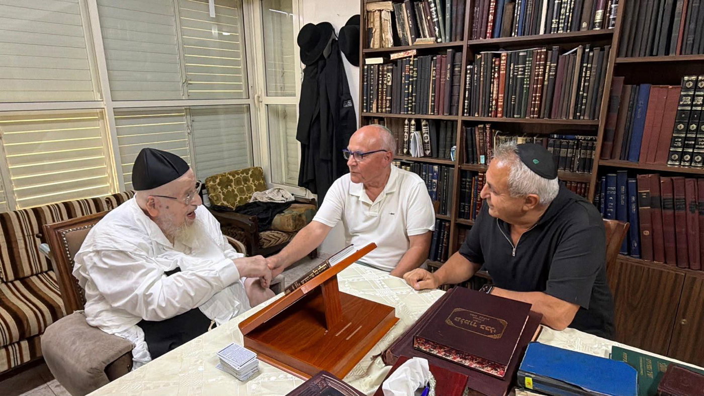 בבית הגרמ״צ ברגמן