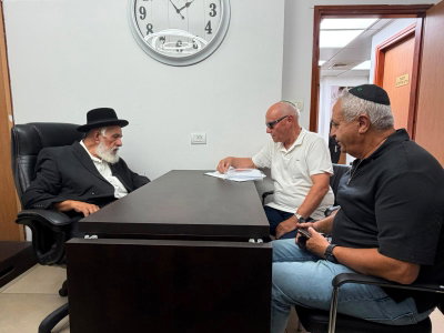 בבית הגר״ש מחפוד