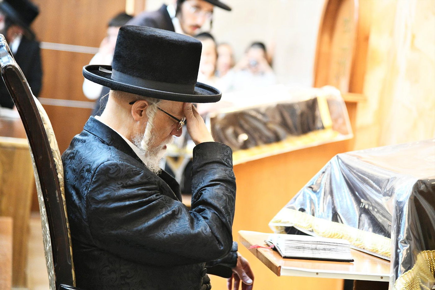 האדמו"ר מסערט ויז'ניץ בביתר