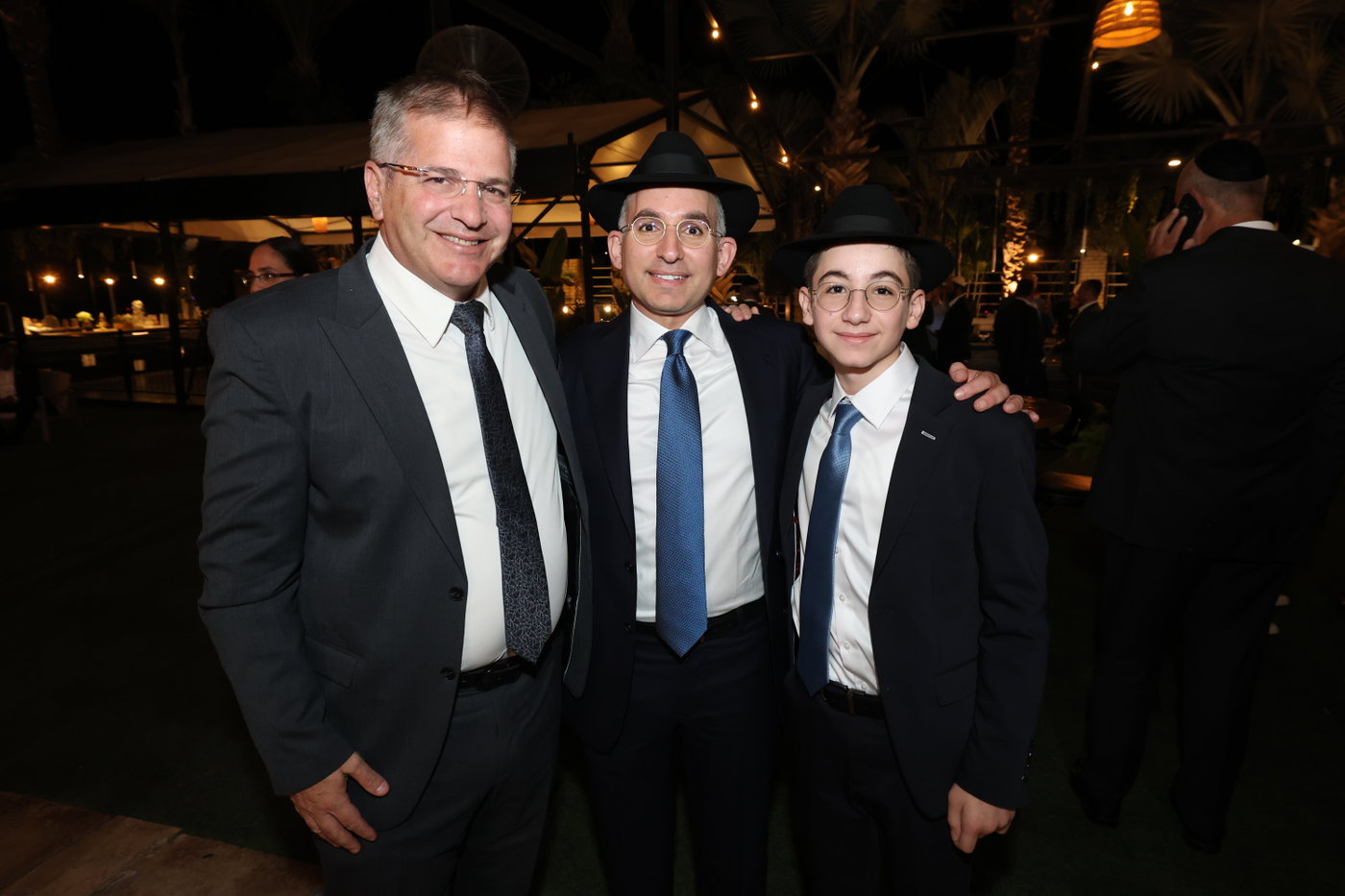 בר מצווה לבנו של מנכ"ל משרד הפנים ישראל אוזן