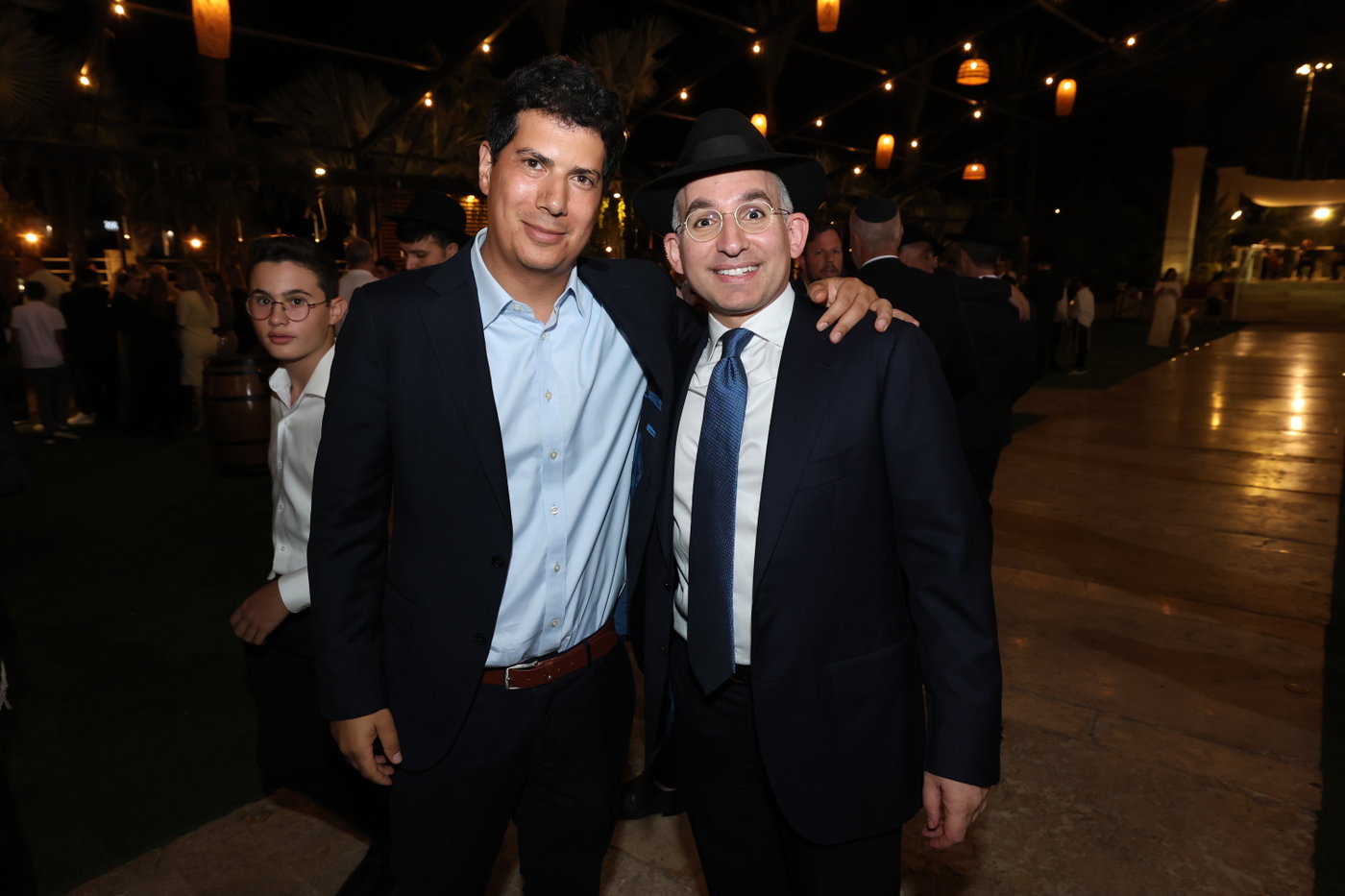 בר מצווה לבנו של מנכ"ל משרד הפנים ישראל אוזן