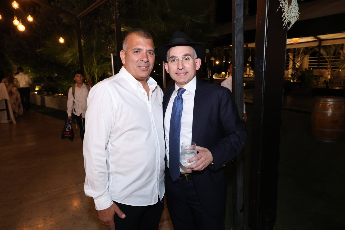 בר מצווה לבנו של מנכ"ל משרד הפנים ישראל אוזן
