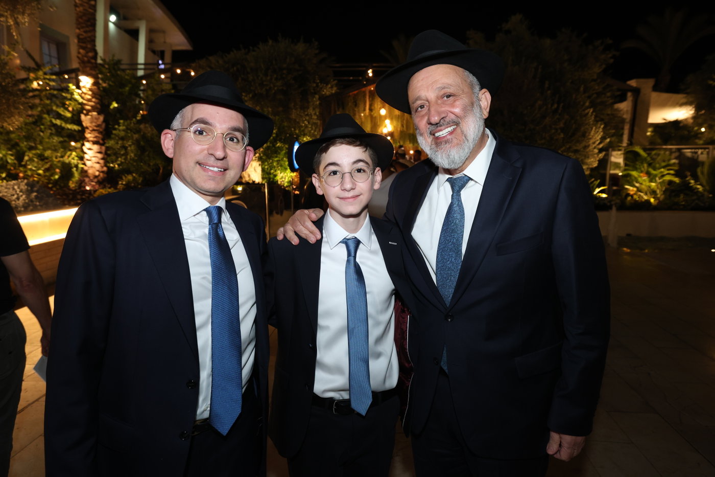 בר מצווה לבנו של מנכ"ל משרד הפנים ישראל אוזן