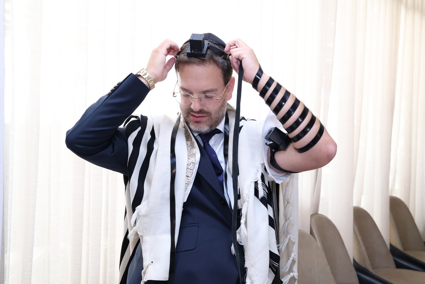 שמחת הברית לבנו של הסופר ואיש התקשורת שלמה קוק