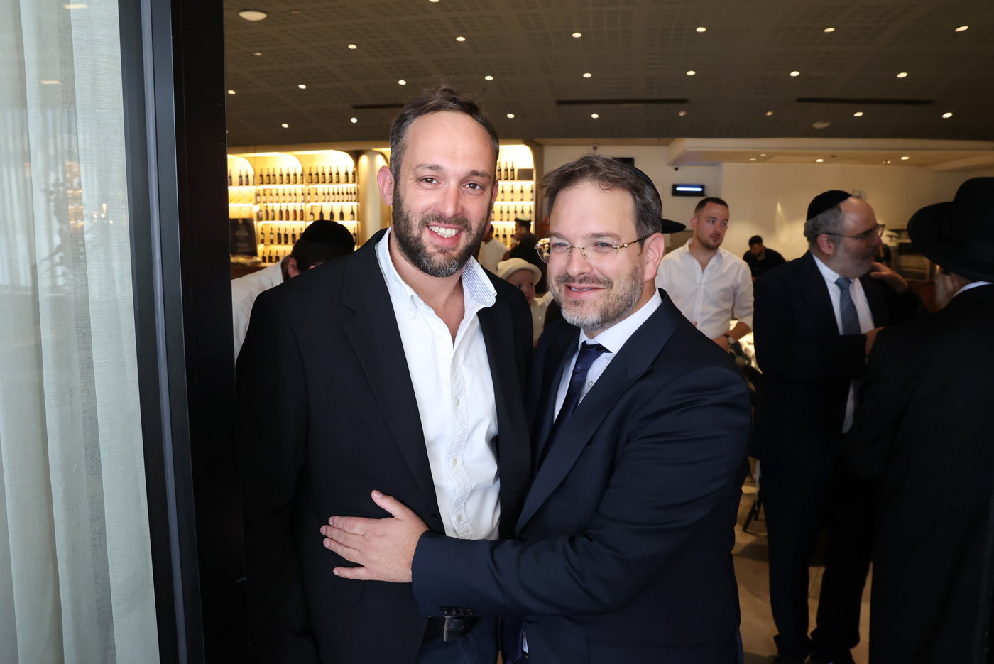 שמחת הברית לבנו של הסופר ואיש התקשורת שלמה קוק