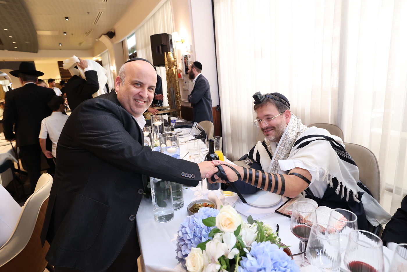 שמחת הברית לבנו של הסופר ואיש התקשורת שלמה קוק