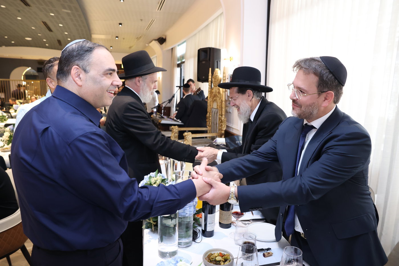 שמחת הברית לבנו של הסופר ואיש התקשורת שלמה קוק