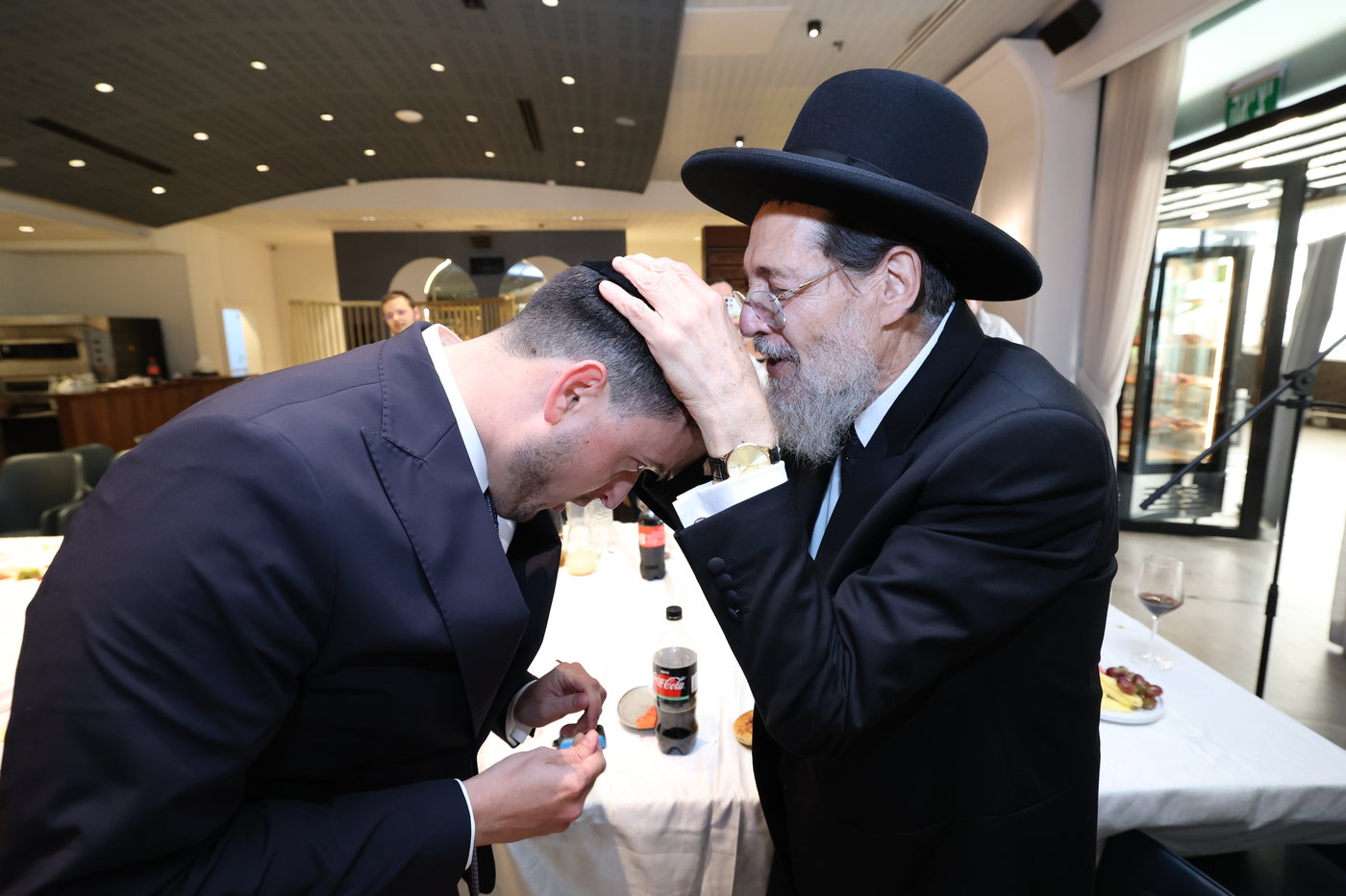 שמחת הברית לבנו של הסופר ואיש התקשורת שלמה קוק