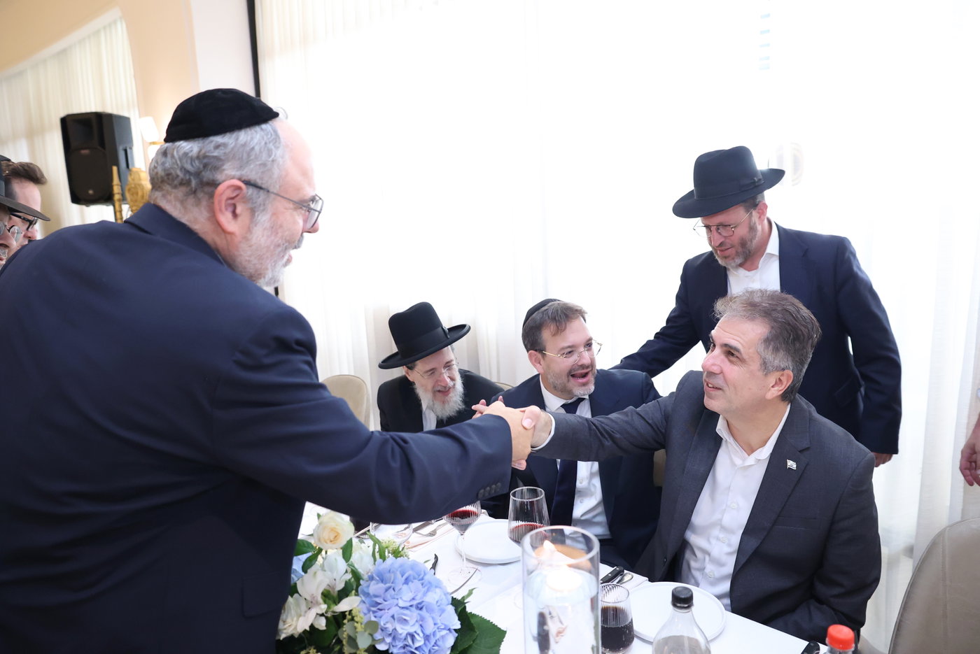שמחת הברית לבנו של הסופר ואיש התקשורת שלמה קוק