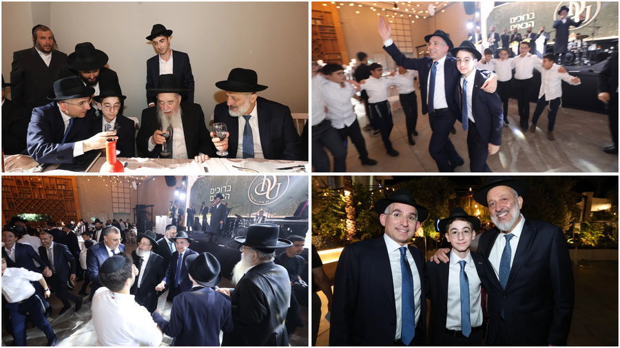 בר מצווה לבנו של מנכ"ל משרד הפנים ישראל אוזן