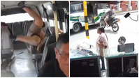 הדלת פתוחה: אופנוען מופרע נעלם לפתע מהצומת