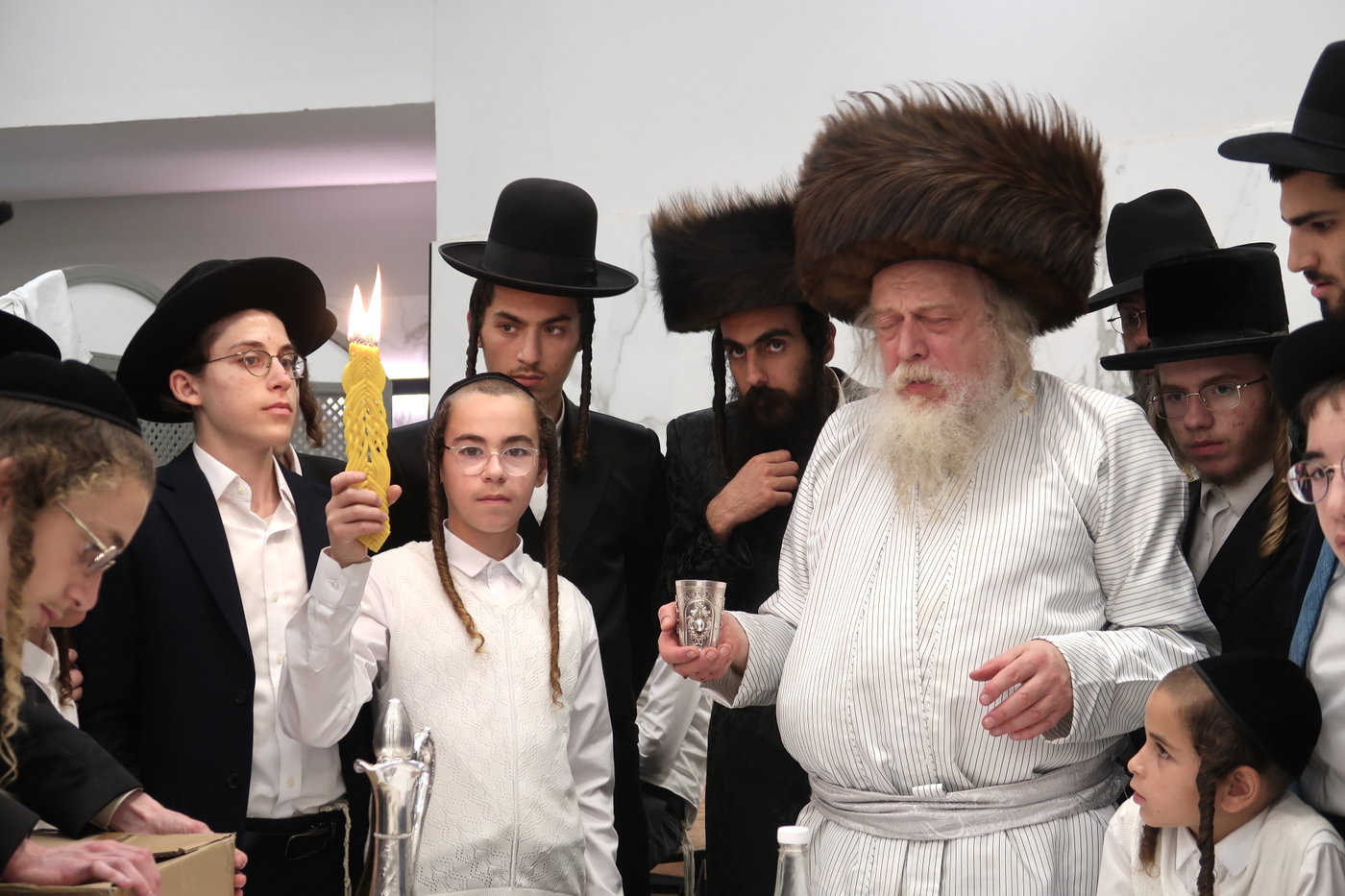 האדמו"ר ממבקשי אמונה בברכפלד
